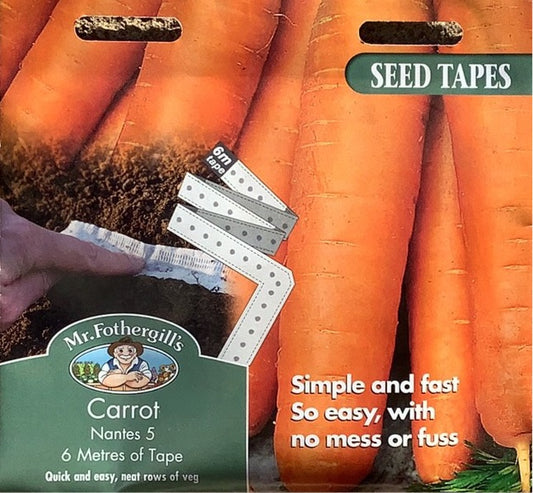 Carrot Nates 5 (6 Meters of Tape) Mr.Fothergills