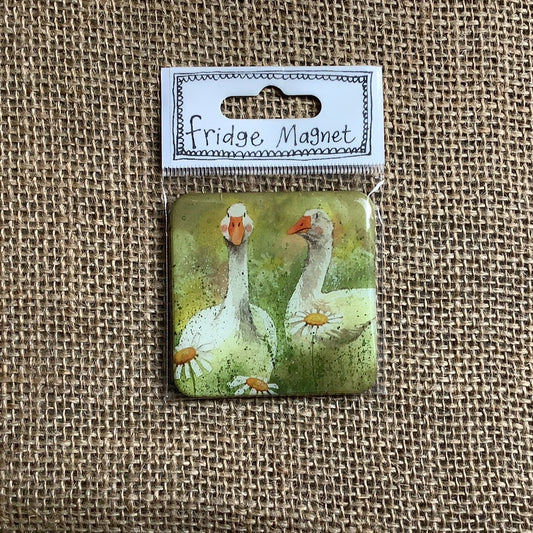 Alex Clarke, Glorious Geese Fridge Magnet