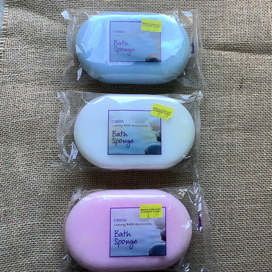 Caress, Bath Sponge- Various Colours