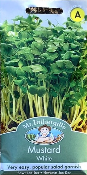 Mustard White Mr. Fothergills