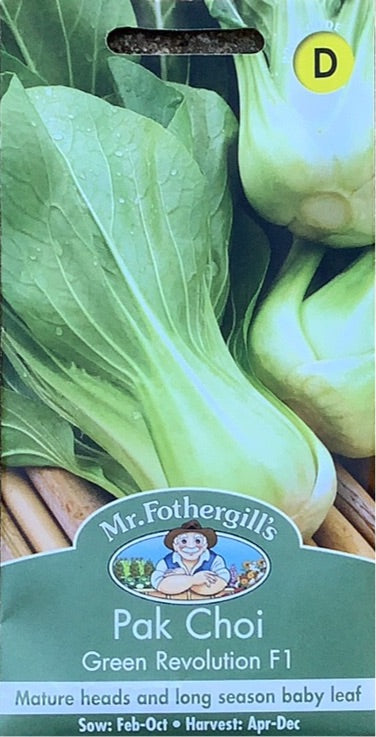 Pak Choi Green Revolution F1 Mr. Fothergills