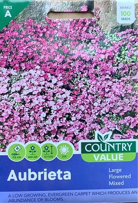 Aubrieta Seeds, Country Value