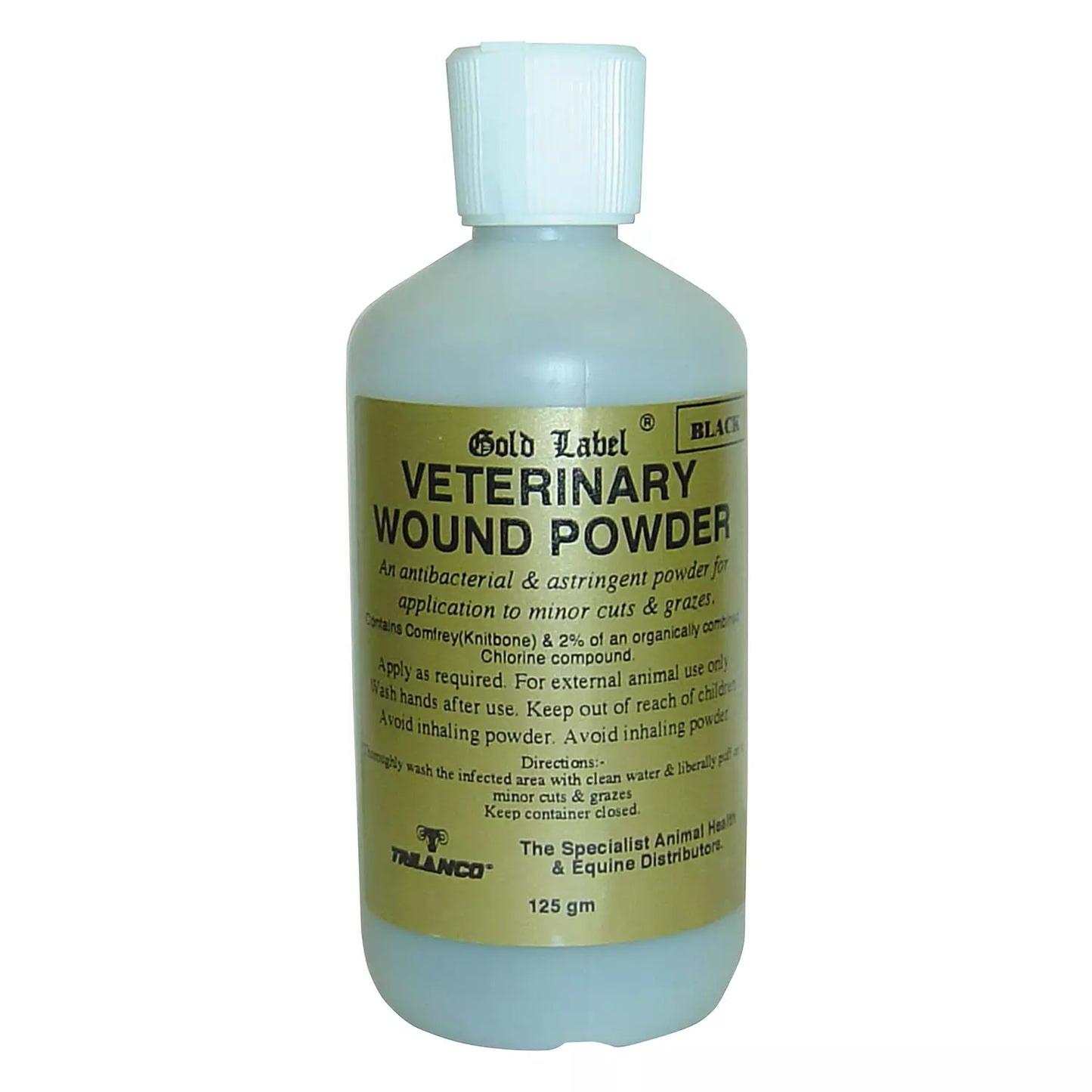 Elico Gold Label Veterinary Wound Powder 125g,