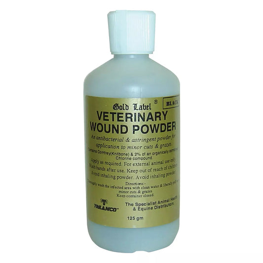 Elico Gold Label Veterinary Wound Powder 125g,