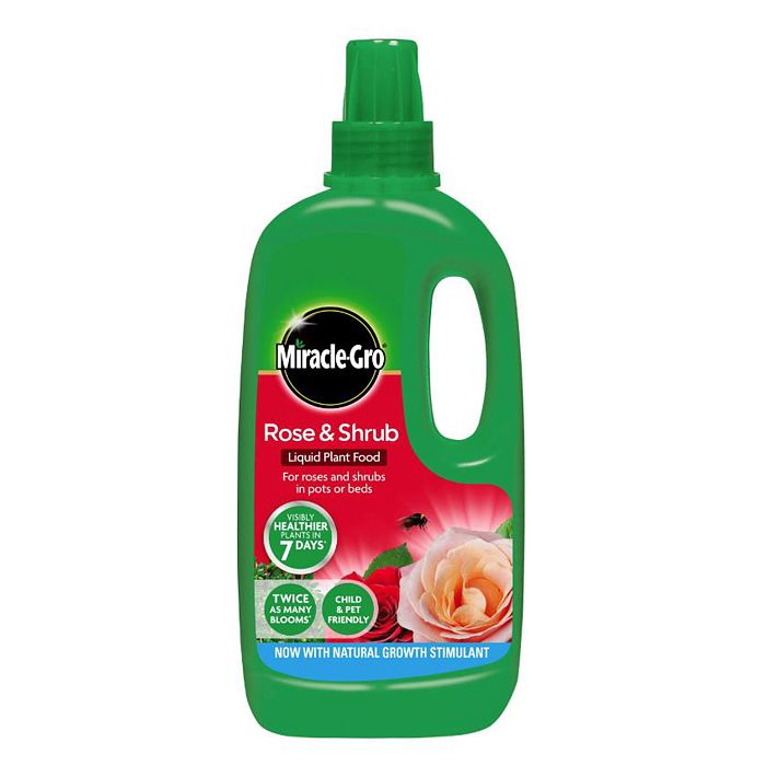 Miracle Gro Rose & Shrub Concentrated Plant Food 1litre
