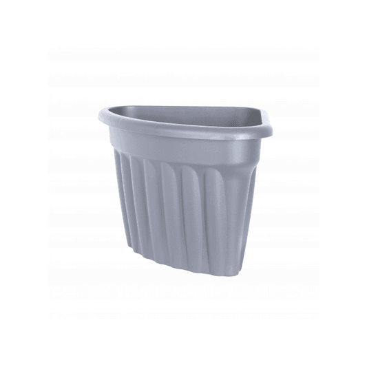 Wham Vista Corner Planter Grey 49cm
