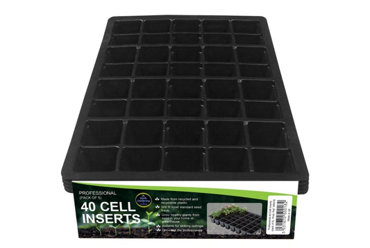 Professional 40 Cell Inserts, x5, Worth Gardening